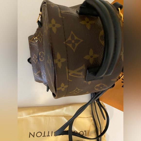 Authentic Louis Vuitton monogram mini palm springs backpack - Picture 2 of 7